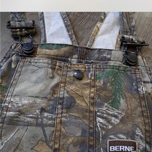 Berne Kids Camouflage Overalls